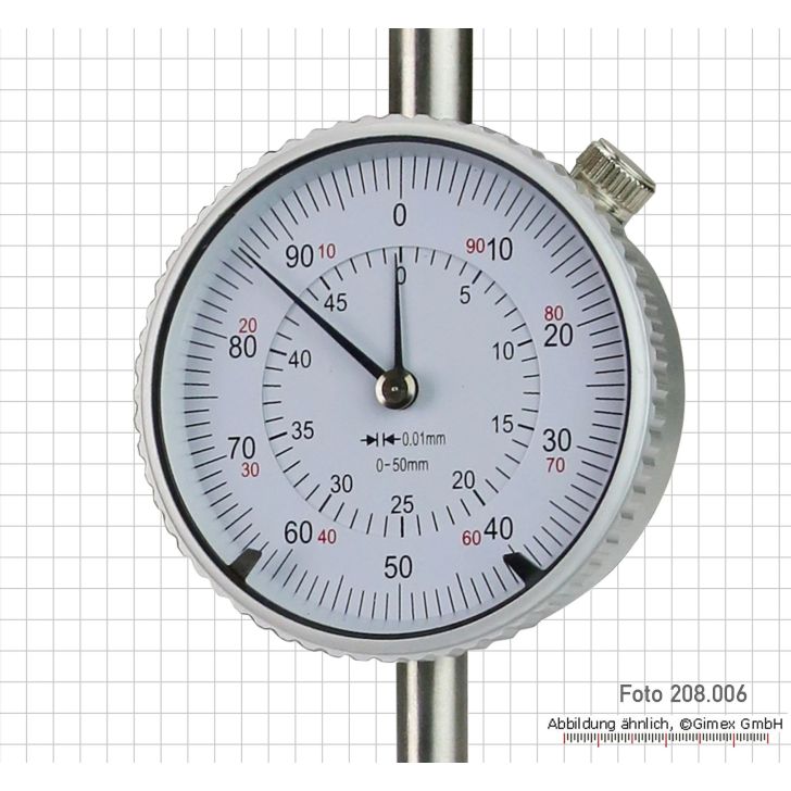 Dial indicator, 50mm