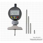 Digital dial gauge with depth measuring bridge 63x16 mm