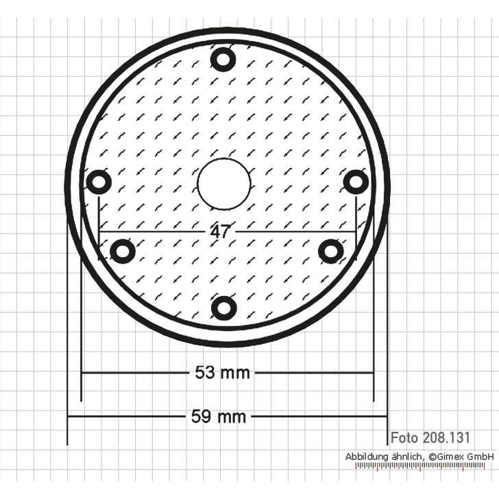 Magnetic holder for scale measuring devices