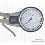Internal quick measuring probe, 5 - 25 mm