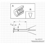 Digital internal quick measuring probe, 10 - 30 mm