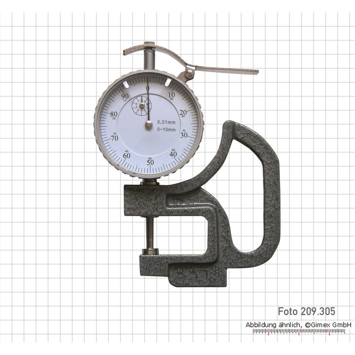 Thickness gauge, flat, 10 x 30 mm