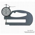 Thickness gauge, flat, 10 x 120 mm