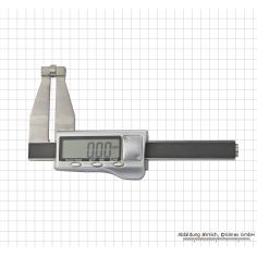 Digital caliper for sheet thickness, 50 x 50 mm