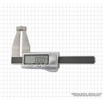 Digital caliper for sheet thickness, 50 x 50 mm