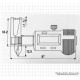 Digitālā iekšpuse-ārpuse mērierīce 0 - 25 mm