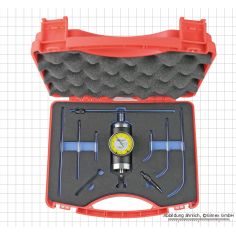 Centering device with fine feel, with 3 mm scale 2