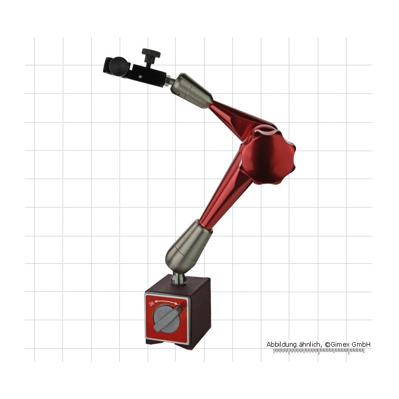 Magnētiskais statīvs, centrālā skava, L- 255+55mm, 80 kg