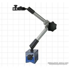 Magnētiskais mērīšanas statīvs ar centrālo fiksatoru, mehānisks, 80 kg M10, 430 mm