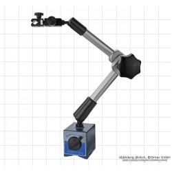 Magnētiskais mērīšanas statīvs ar centrālo fiksatoru, mehānisks, 80 kg M10, 430 mm