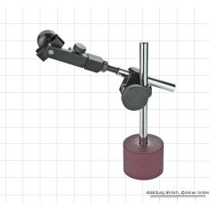 Magnētiskais mērīšanas statīvs, mazs, 30 kg, augstums 140 mm, šķērssvira 140 mm