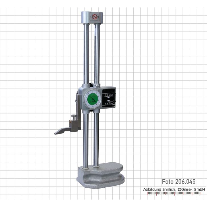 Height gauge and marking device with double columns, 300 mm