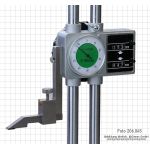 Height gauge and marking device with double columns, 500 mm