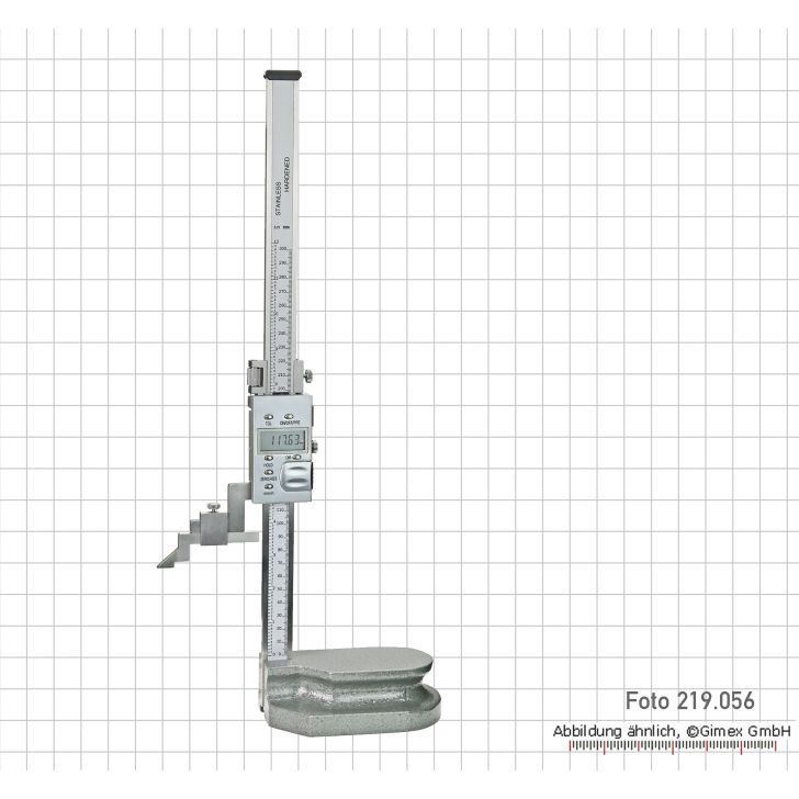 Digital height gauge and drawing device, 300 mm