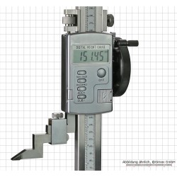 Digitālais augstuma mērītājs un marķēšanas ierīce, ar iestatīšanas riteni, 300 mm