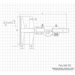 Digitālais marķēšanas suports, 150 mm