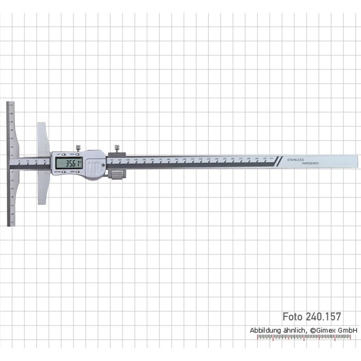 Digital marking caliper, 300 mm