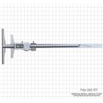 Digital marking caliper, 300 mm
