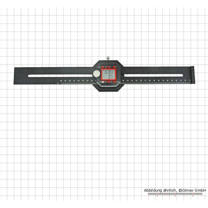 Digital marking gauge with digital protractor 300 mm