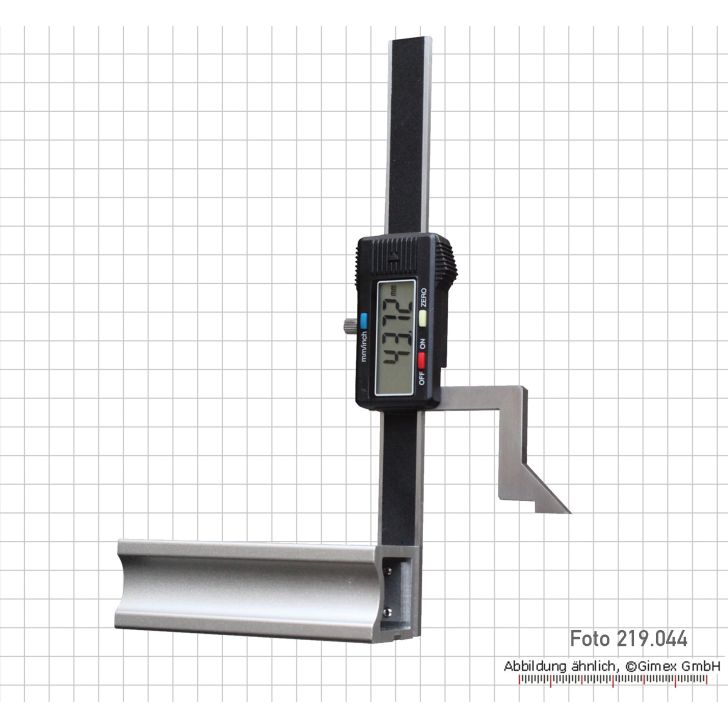 Digital height gauge and marking device, lightweight version, 200 mm