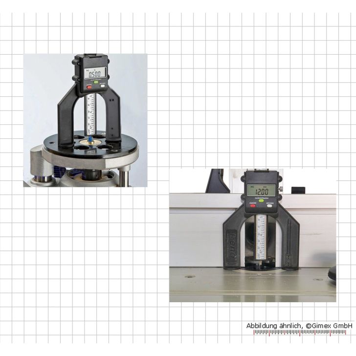 Digital height adjustment device 0 - 80 mm