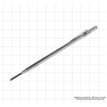 Scriber with carbide tip, 150 mm