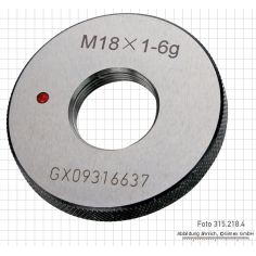 Thread caliber M 8 x 1