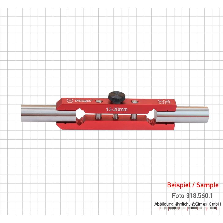 Pin gauge holder, for measuring pins from 13 to 20 mm