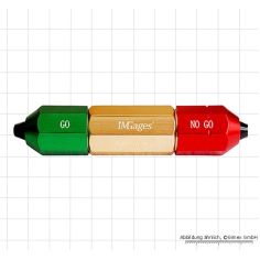Measuring pin holder, measuring pins from 0.2 - 1.5 mm