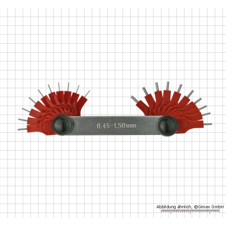 Nozzle gauges, 20 pcs.