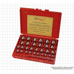 Set of measuring balls 1 - 25 mm (2x each)