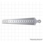 Стальная мишень, 15–30 мм, отсчет 0,1 мм.
