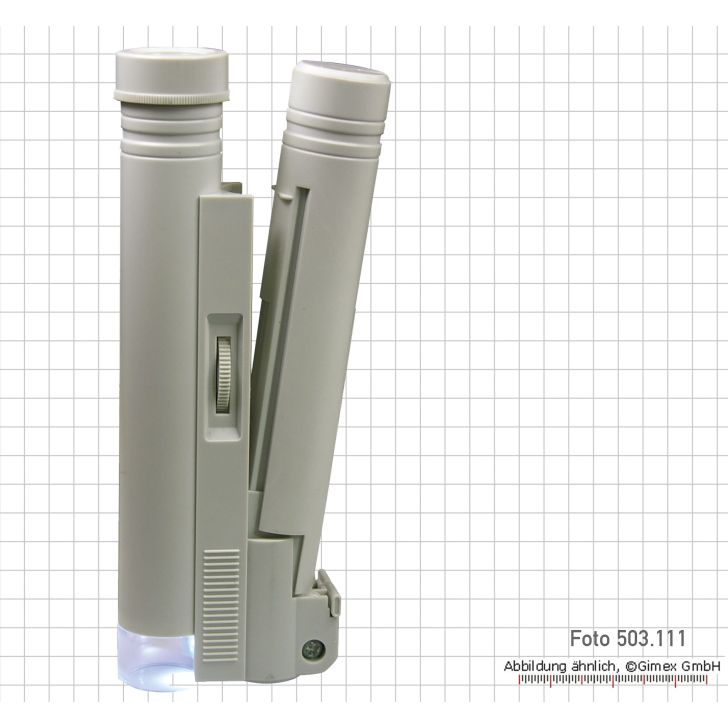 Rod microscope with LED illumination 40X