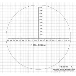 Stieņu mikroskops ar LED apgaismojumu 200X, 0,005 mm