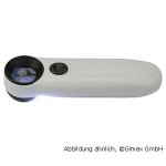 Лупа с подсветкой со светодиодной подсветкой, 21 мм, 40 диоптрий.