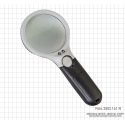 LED rokas lupa 70 mm, 3 dioptrijas