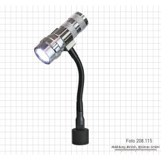 LED light with magnetic base