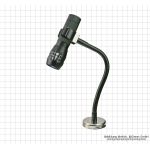 LED light with adjustable focal length and magnetic base