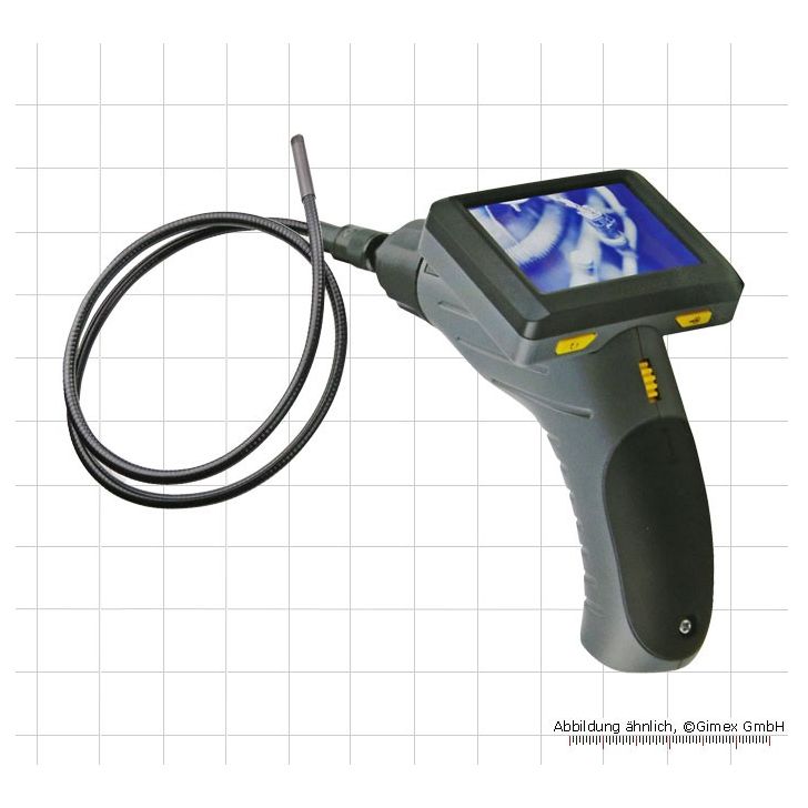 VIDEO INSPECTION ENDOSCOPE WITH 3.5” COLOR LCD DISPLAY Camera probe 9 x 1000 mm