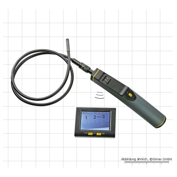 VIDEO INSPECTION ENDOSCOPE WITH REMOVABLE 3.5” COLOR LCD DISPLAY Camera probe 12 x 1000 mm