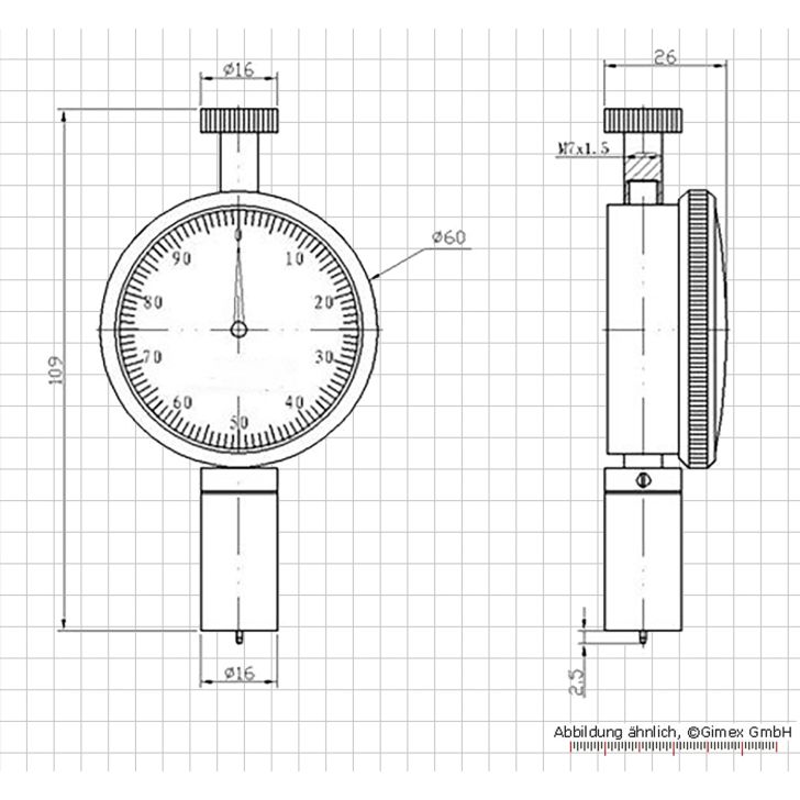 Type C Shore Durometer