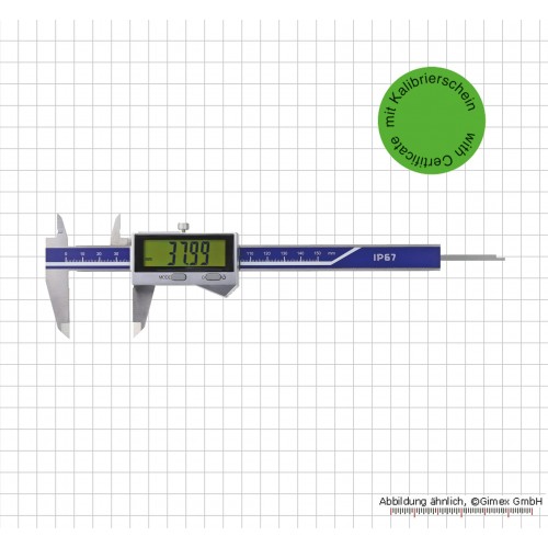 Dig.Kabatas suports, IP 67, 150 mm, ar kalibrēšanas sertifikātu