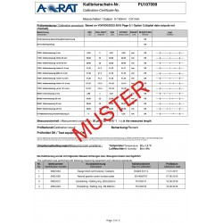 Dig.Kabatas suports, IP 67, 150 mm, ar kalibrēšanas sertifikātu