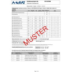 Digital caliper 200 mm, with calibration certificate 2