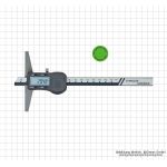 Digitālais dziļuma mērītājs, 300x150 mm ar kalibrēšanas sertifikātu