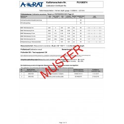 Digitālais dziļuma izmērs IP 67, 300 x 0,01 mm / 12 x 0,0005 / 150 mm