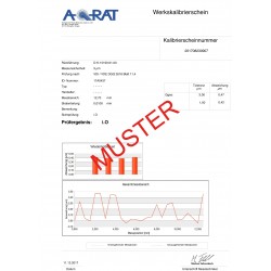 Digitālais ciparnīcas indikators, 12,7 x 0,01 mm, IP 54 ar kalibrēšanas sertifikātu