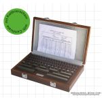 Measuring block made of steel, quality 2, 32 pcs. with work calibration certificate