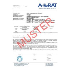 End size 1.0 mm, quality 1, with work calibration certificate 2