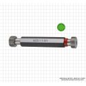 Limit thread plug gauge with calibration certificate, M 12 x 1.75